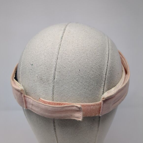 Grant's Farm Strapback Sun Visor Hat Pink One Size Adjustable Embroidered JHats - Picture 5 of 7